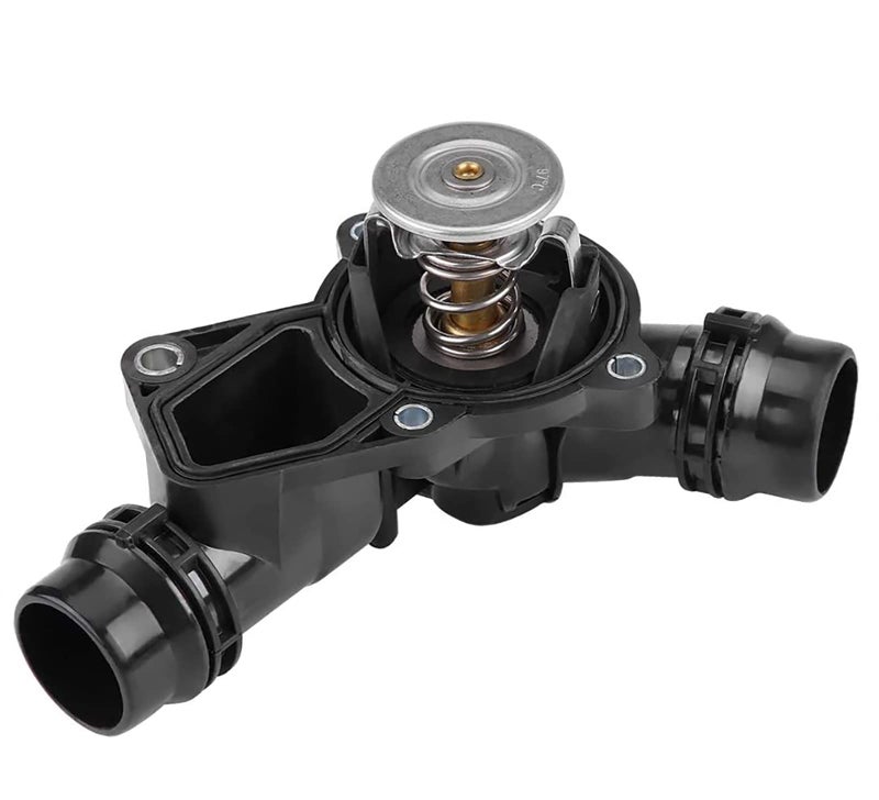 KAKO Thermostat For BMW 1999-2006 E46 E39 X5 X3 Z3 Z4 323ci 325i 325xi 330i 525i 530i Thermostat,Thermostat Housing Assembly Replace# 11537509227 11530139877 11531437040 11531436823 - Image 1